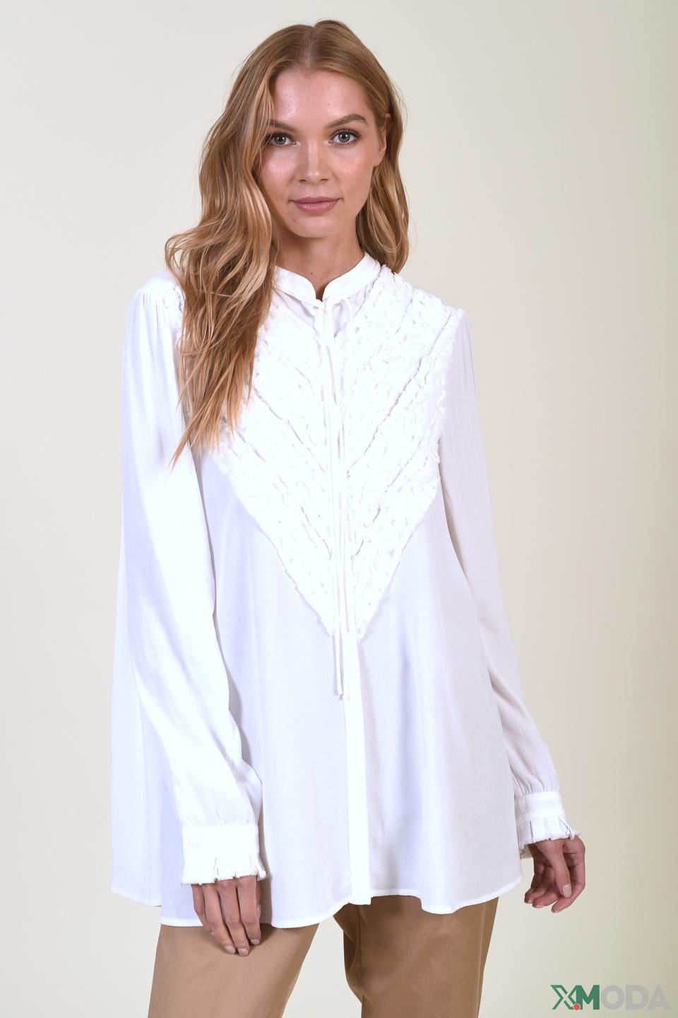 Блуза Marc Aurel с вышивкой