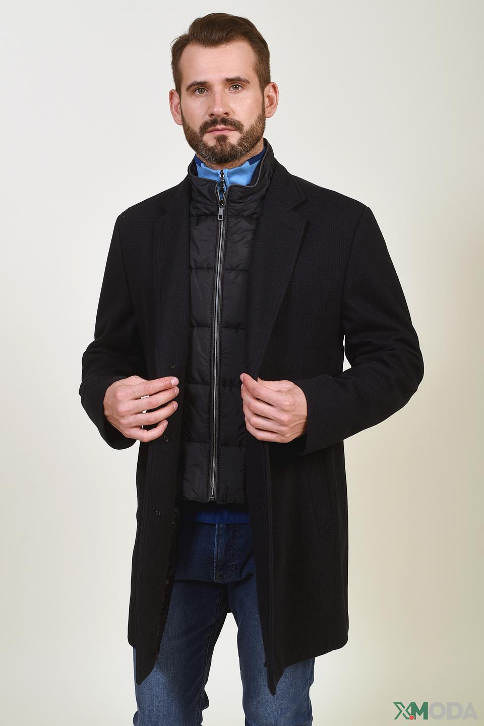 Пальто Bugatti чёрное