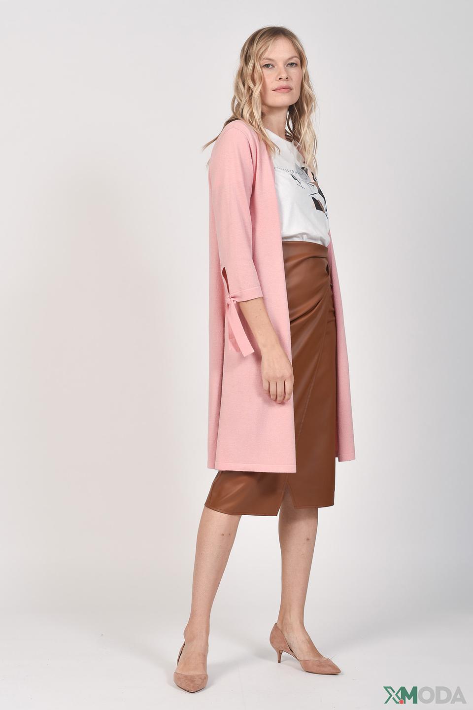 Кардиган Pezzo светло-розовый