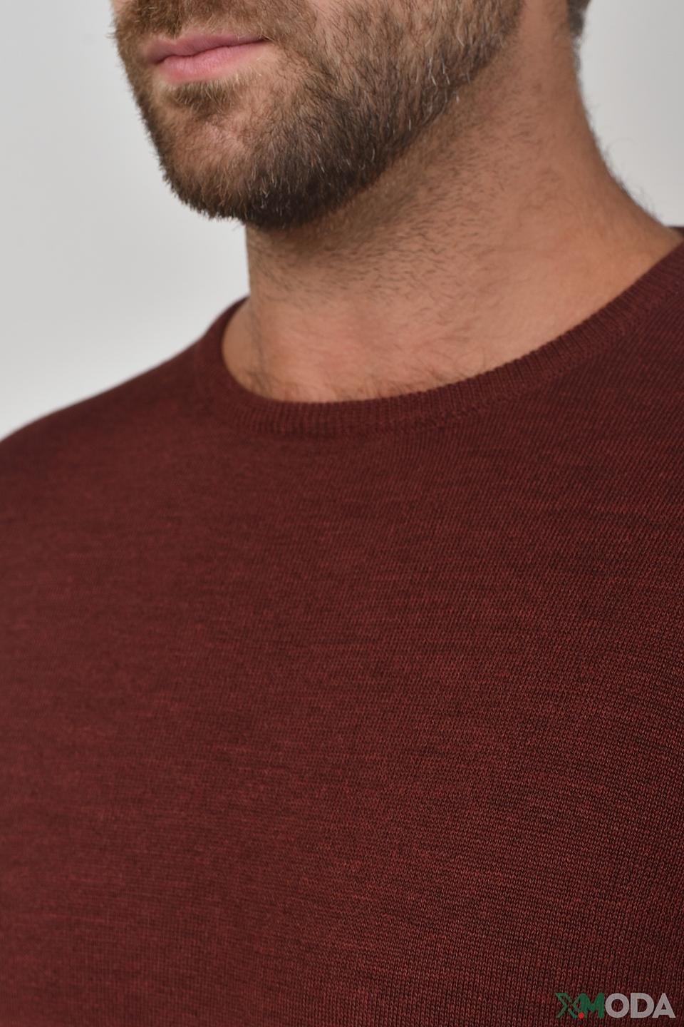 Джемпер Monte Carlo бордовый