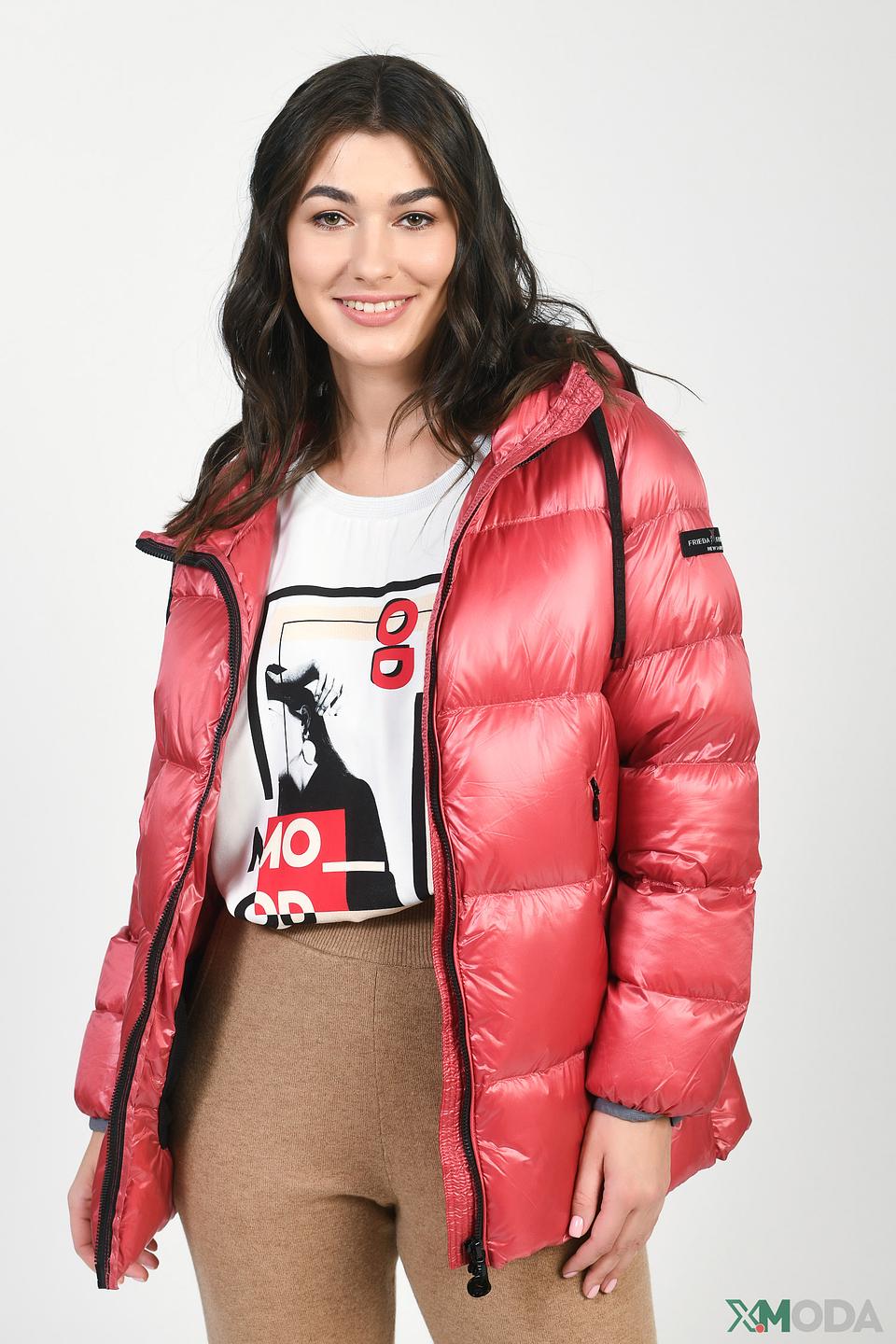 Куртка Frieda and Freddies стеганая розовая