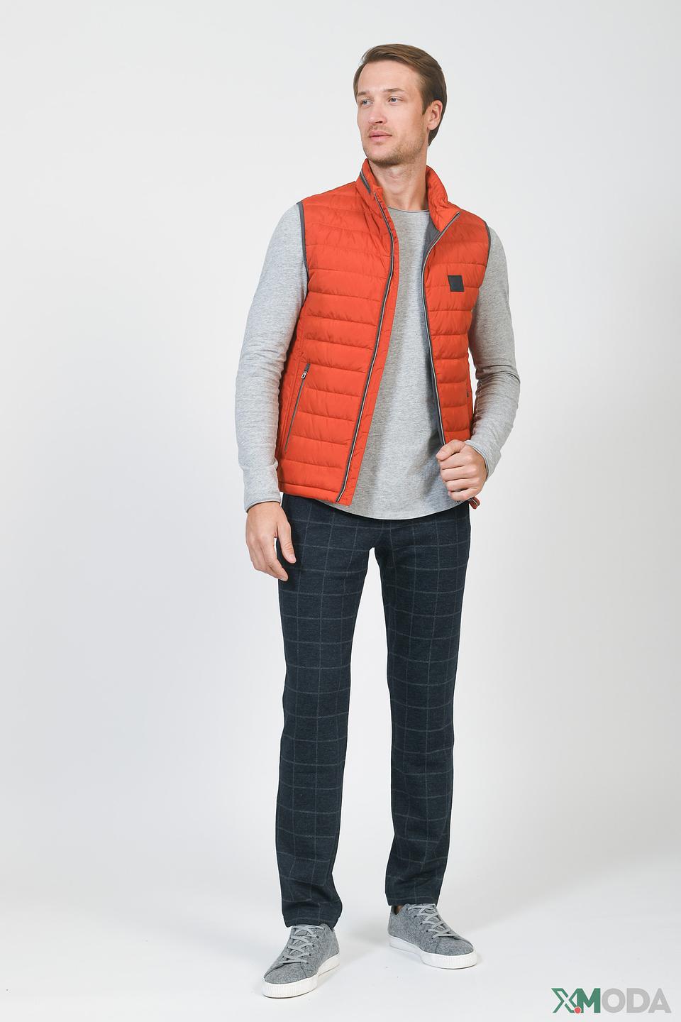 Жилет Bugatti стеганый оранжевый