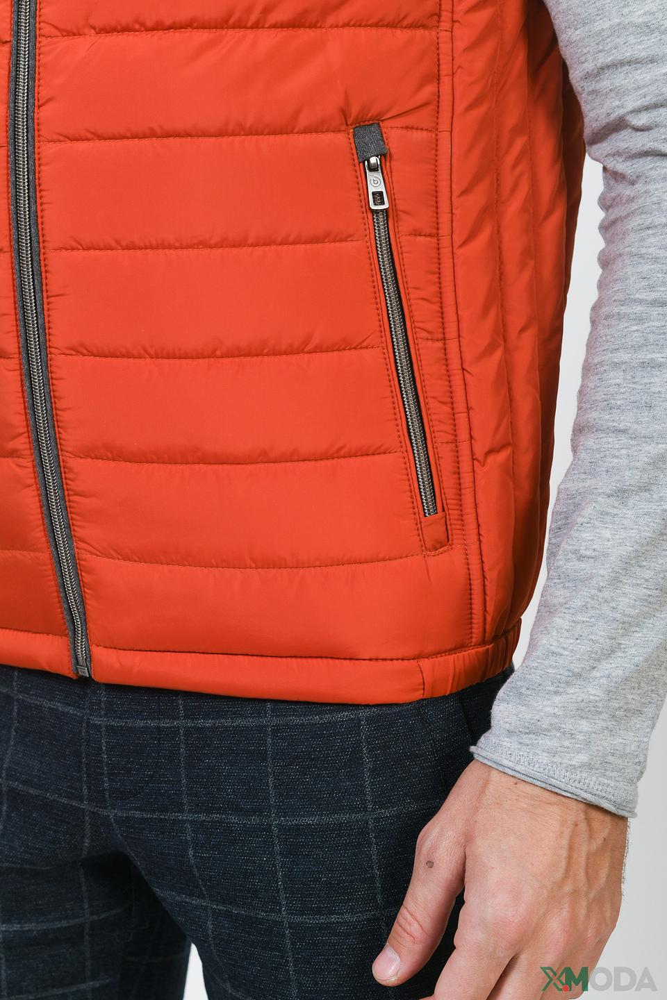Жилет Bugatti стеганый оранжевый