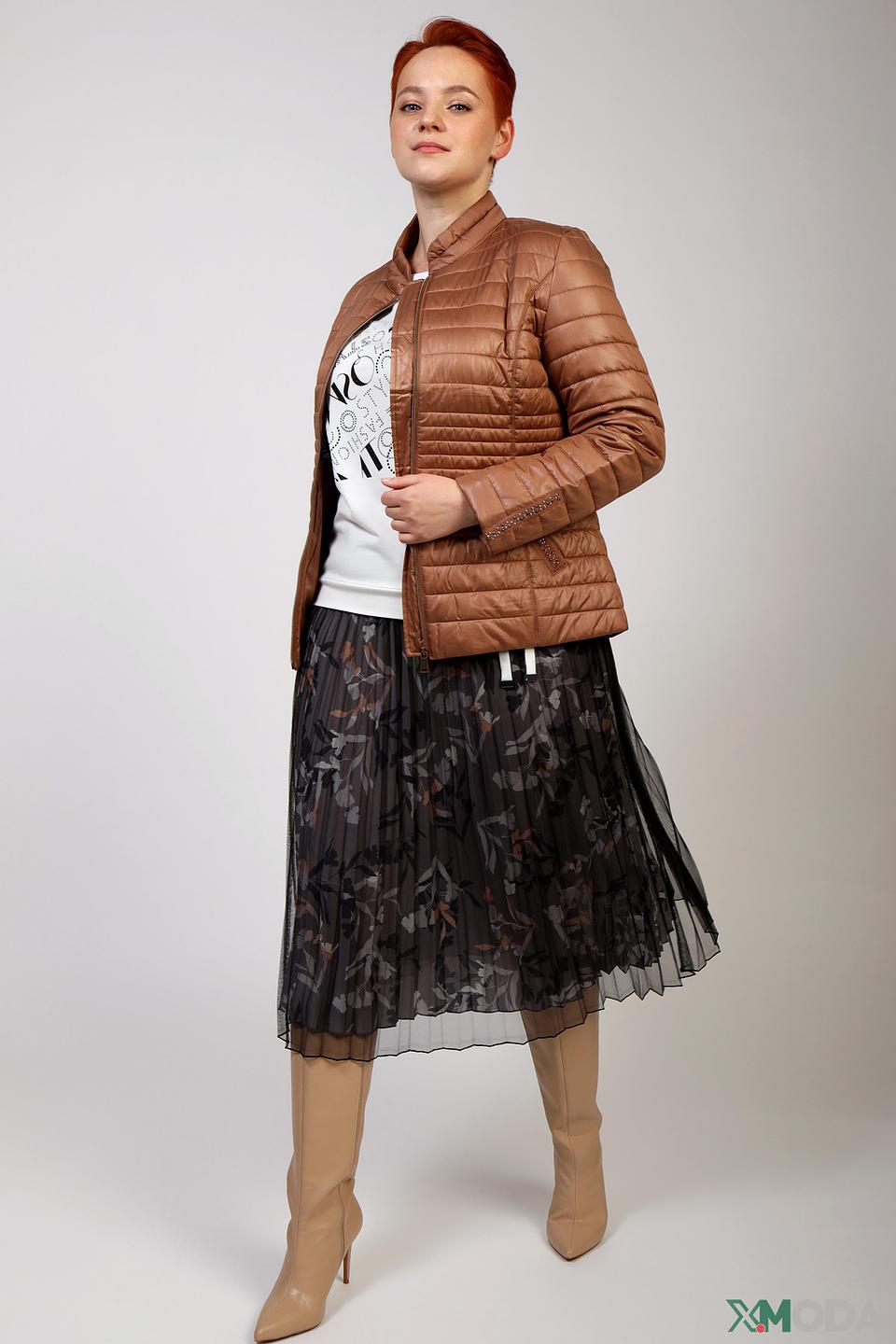 Куртка Thomas Rabe стеганая коричневая