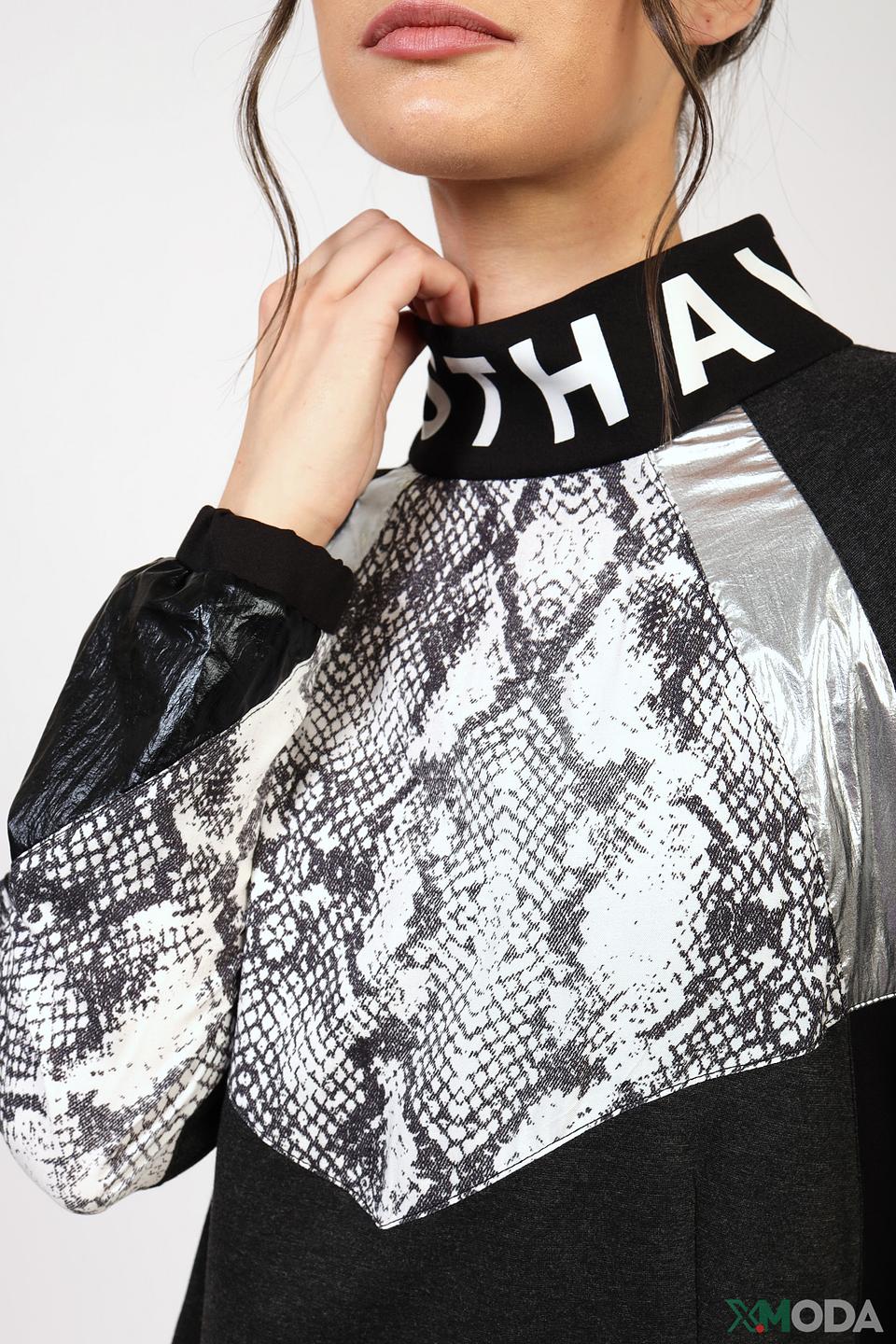 Платье Tuzzi с принтом и вставками