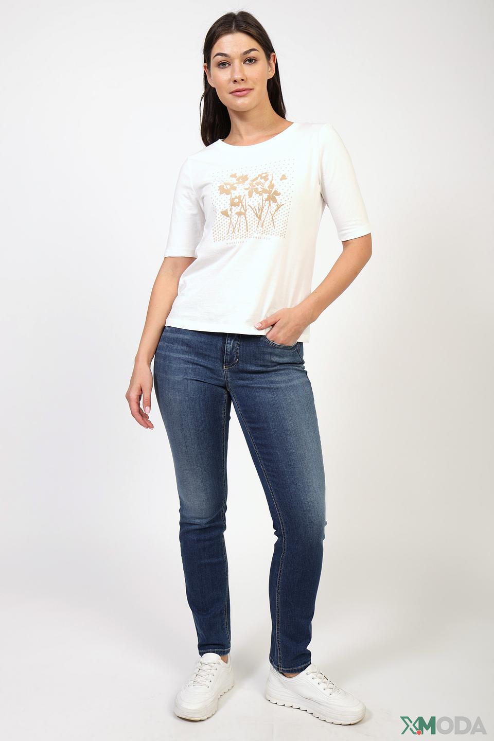 Джинсы Cambio с потертостями