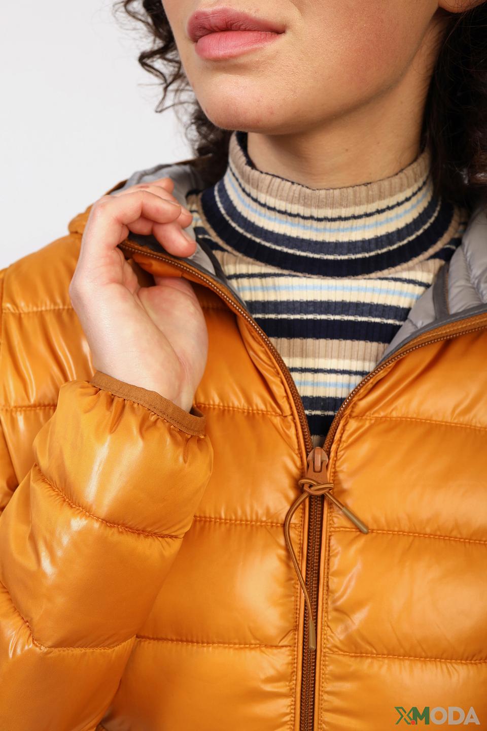 Куртка QS girl стеганая горчичная