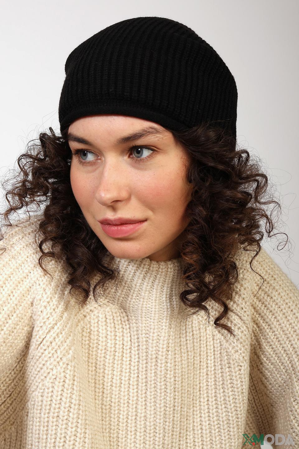 Шапка Seeberger чёрная