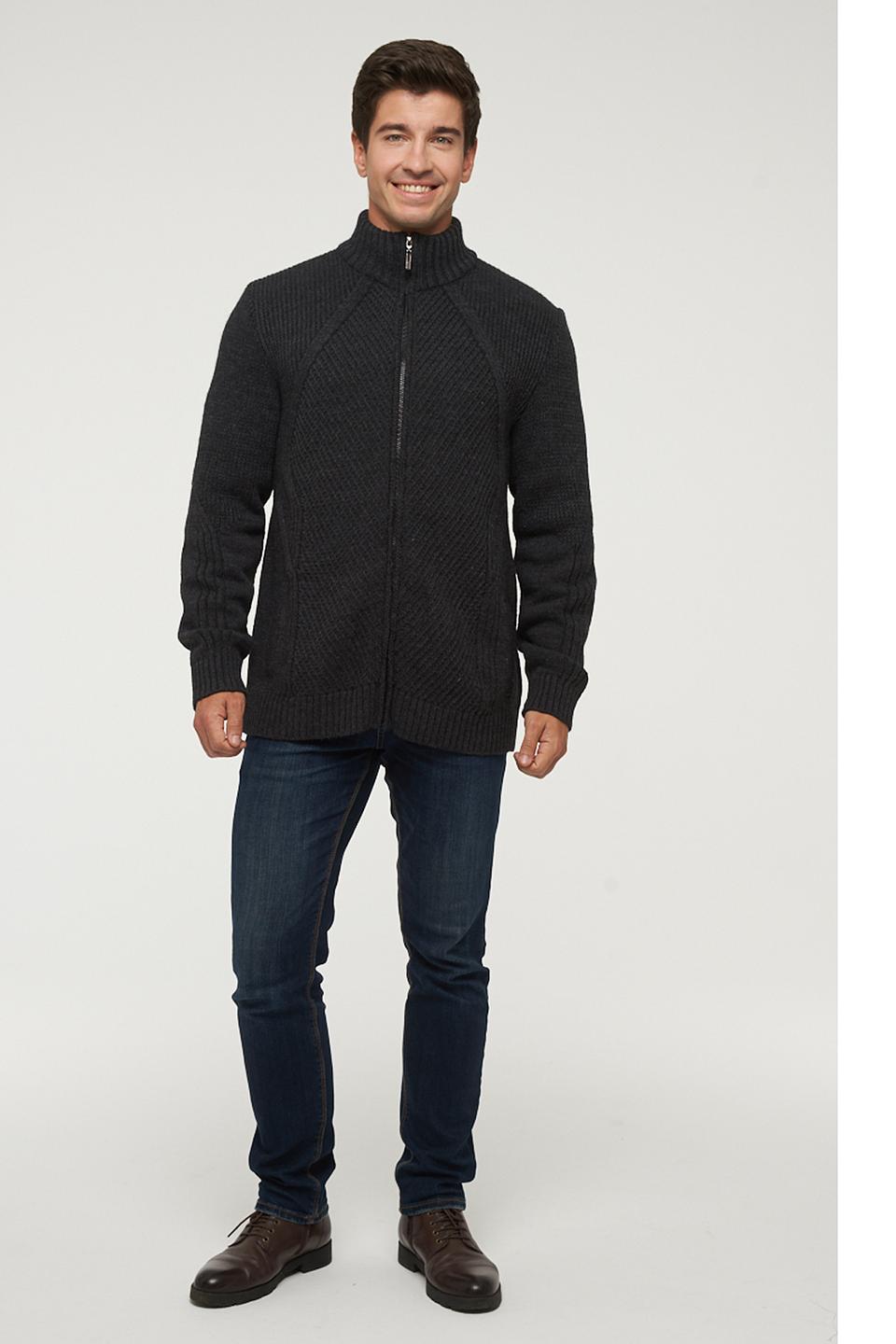 Кардиган VAY мужской графитовый