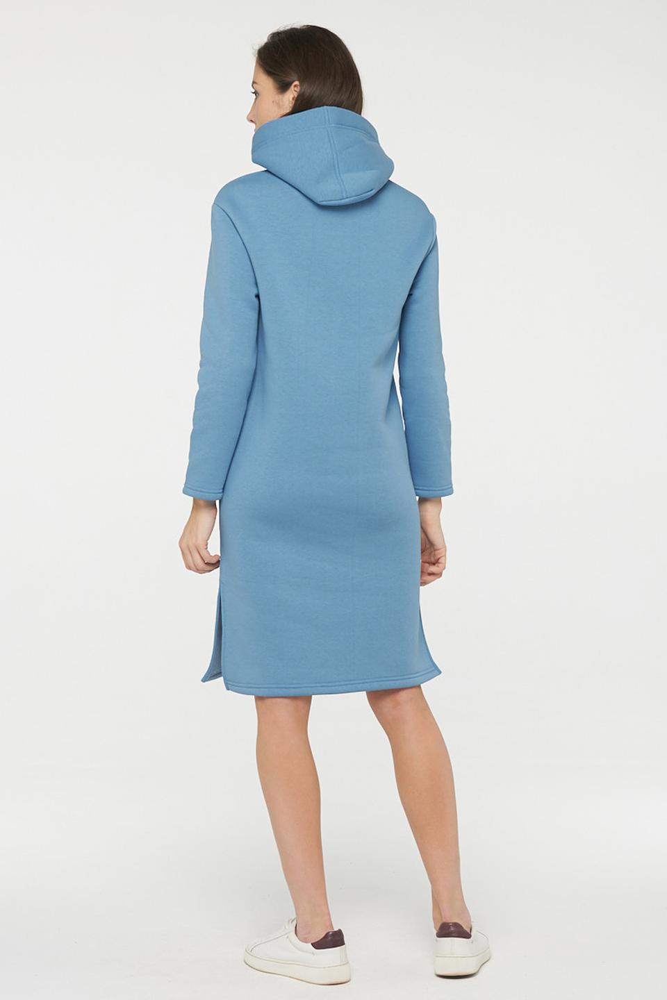 Платье-худи BE YOU голубое