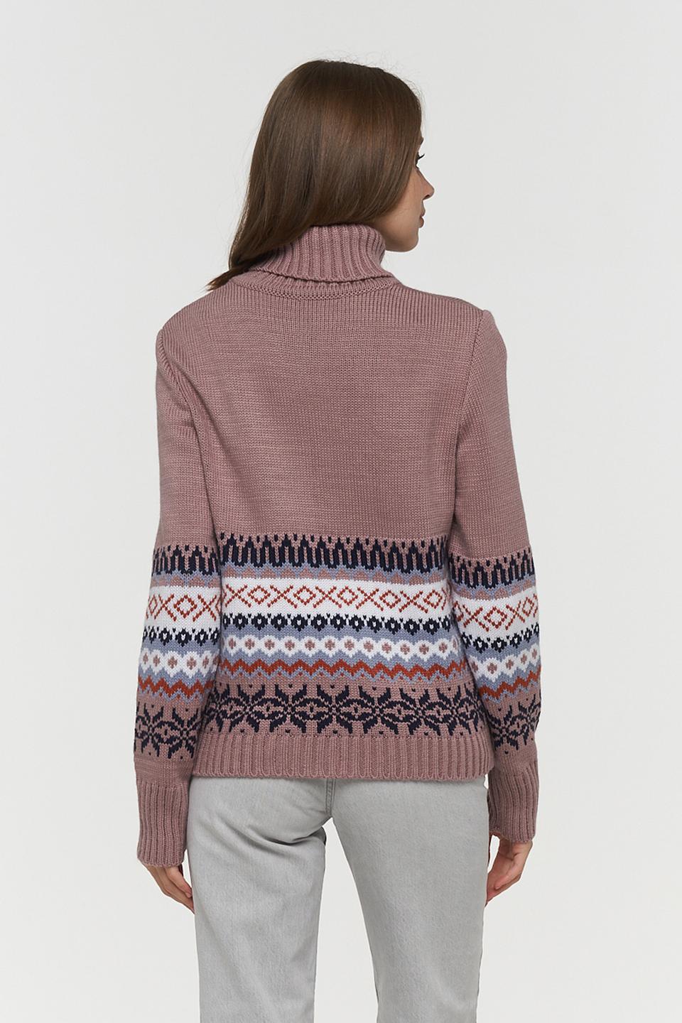 Пуловер BE YOU с узором