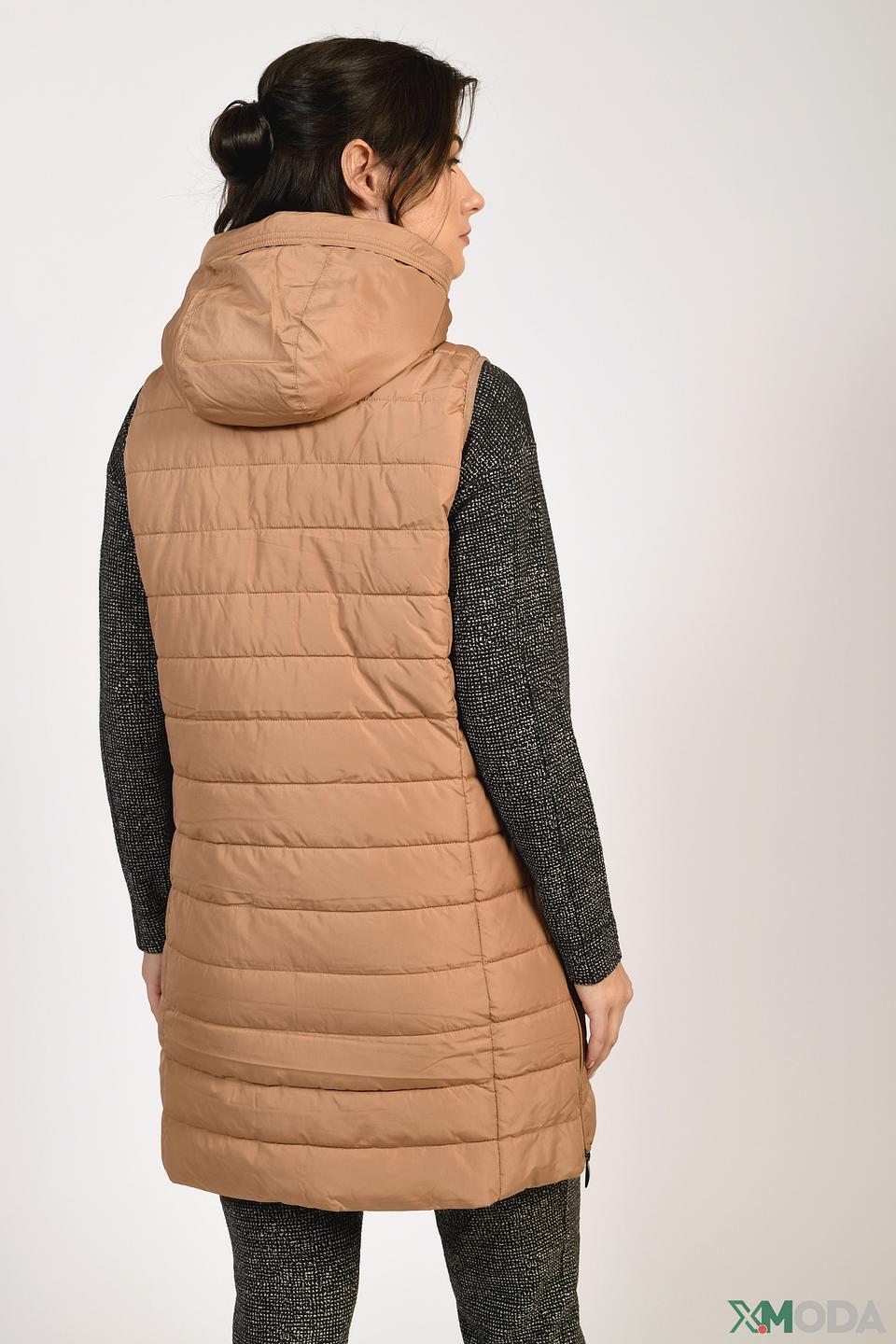 Жилет Olsen стеганый бежевый