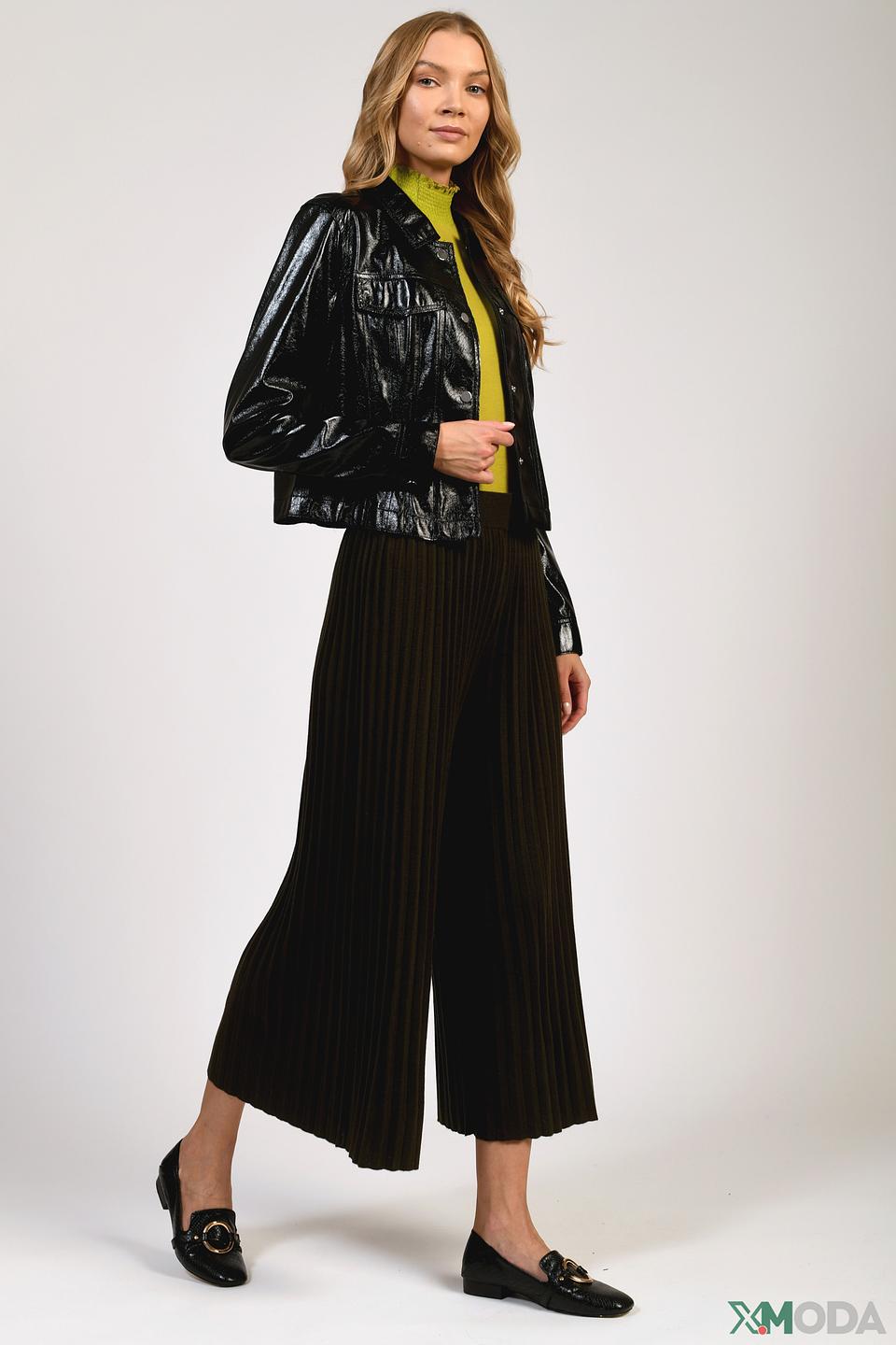 Жакет Taifun экокожа чёрный