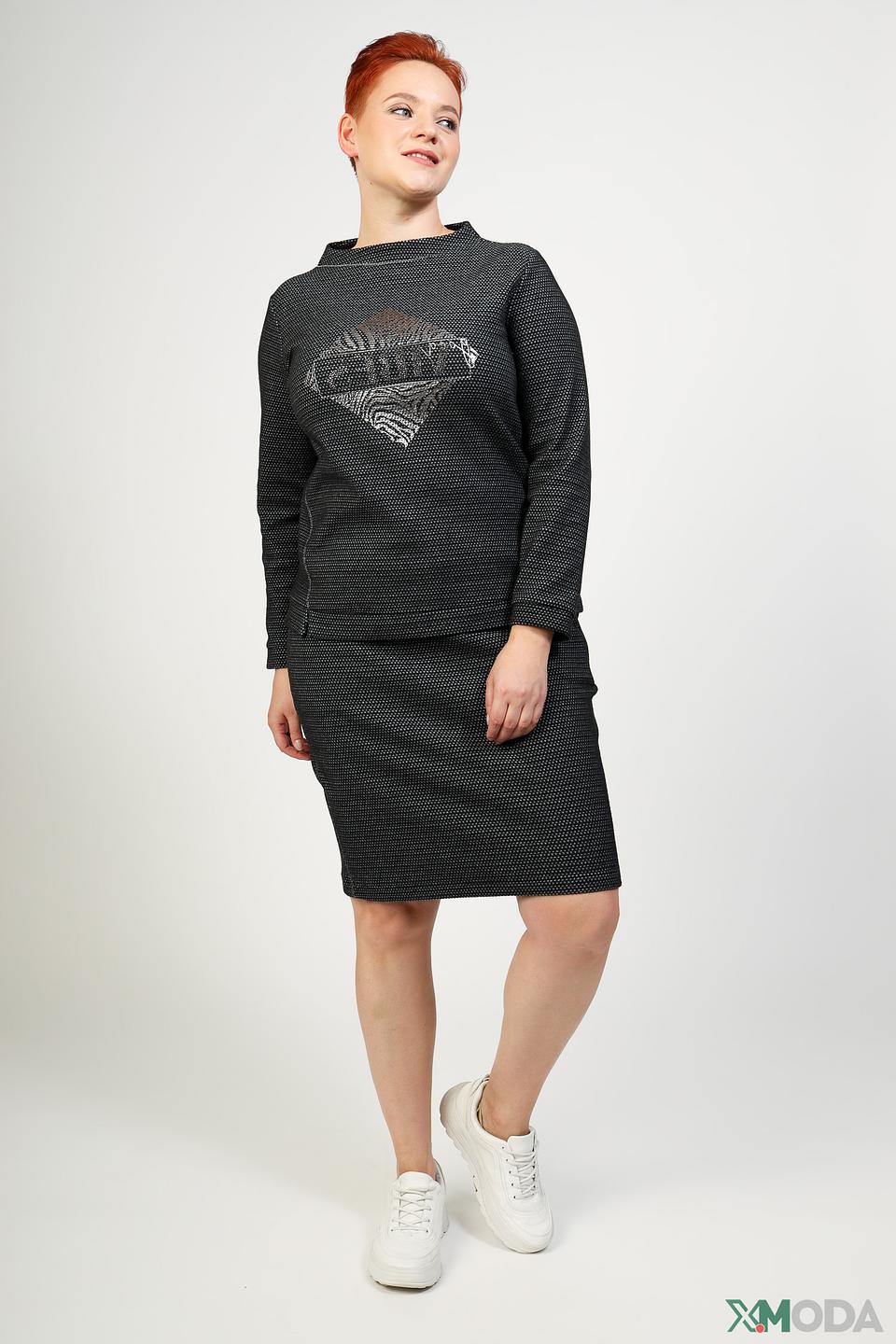 Юбка Thomas Rabe с утяжкой графит