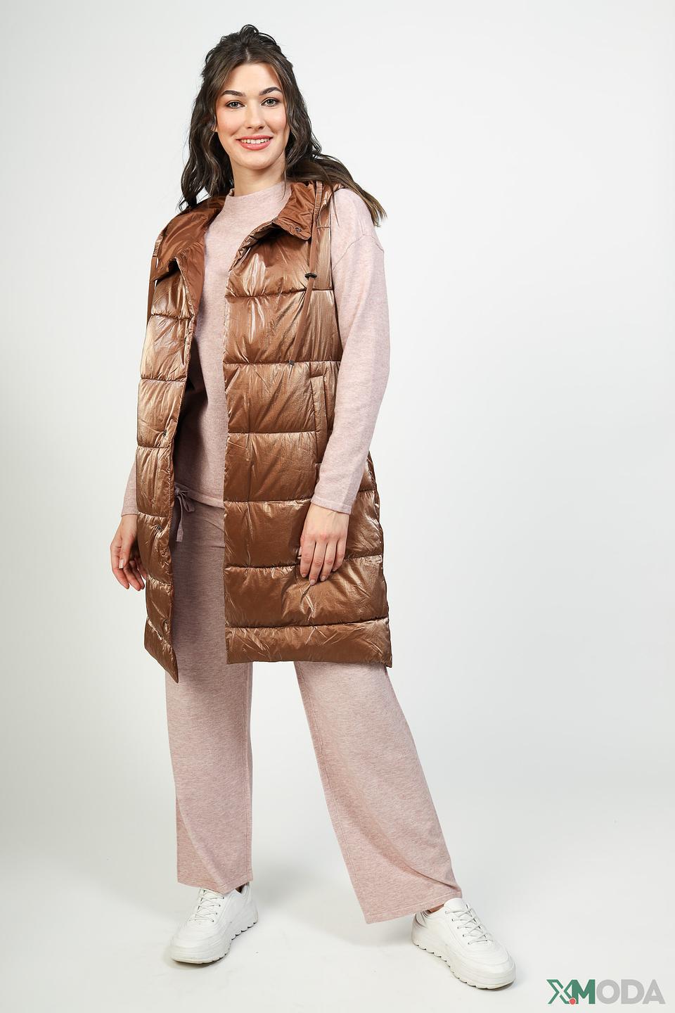 Жилет Gerry Weber стеганый коричневый