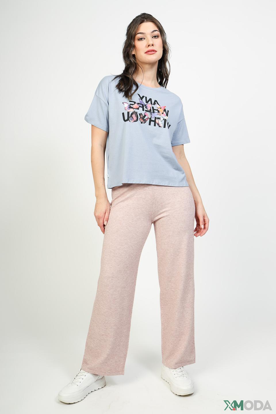 Брюки трикотажные Betty Barclay пудровые