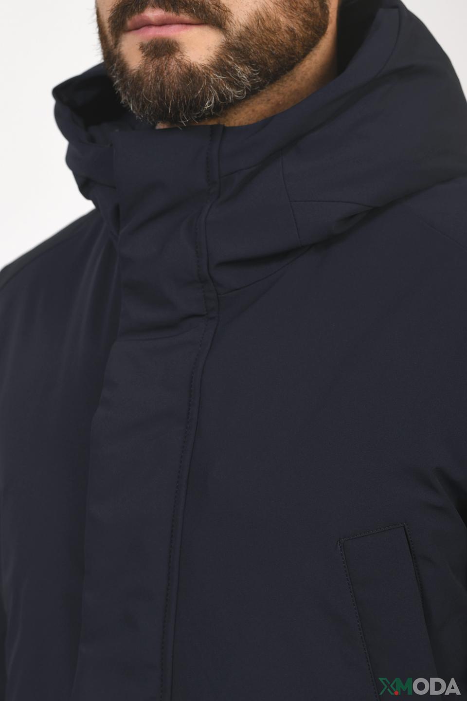 Пальто Calamar мужское тёмно-синее