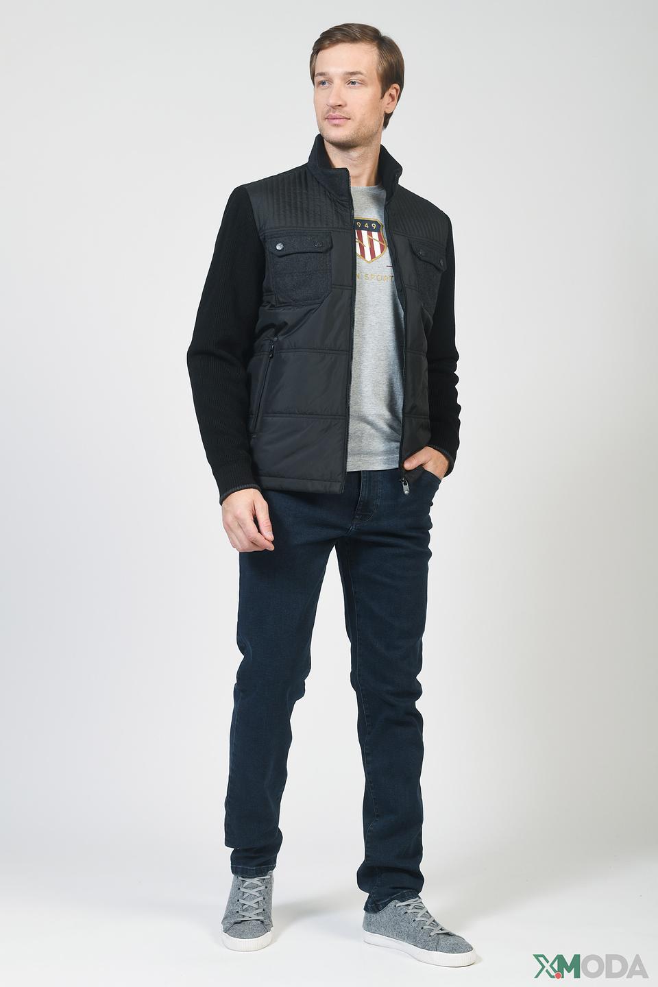 Куртка Claudio Campione степлёная чёрная