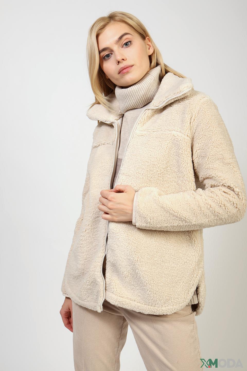 Куртка Tom Tailor teddy бежевая