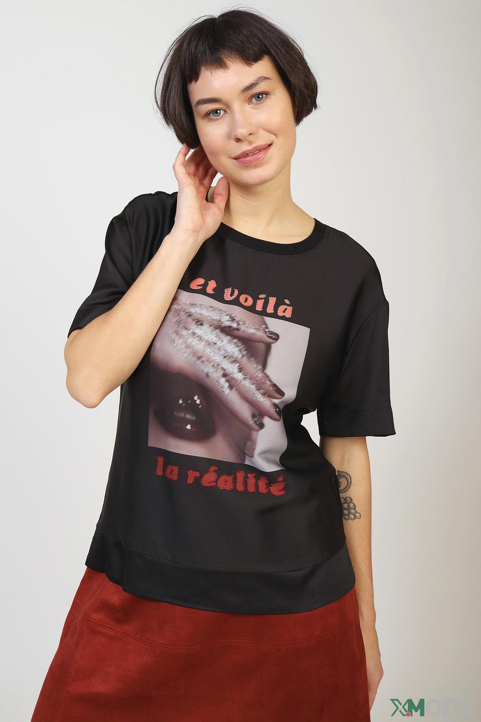 Блуза Rich and Royal с принтом