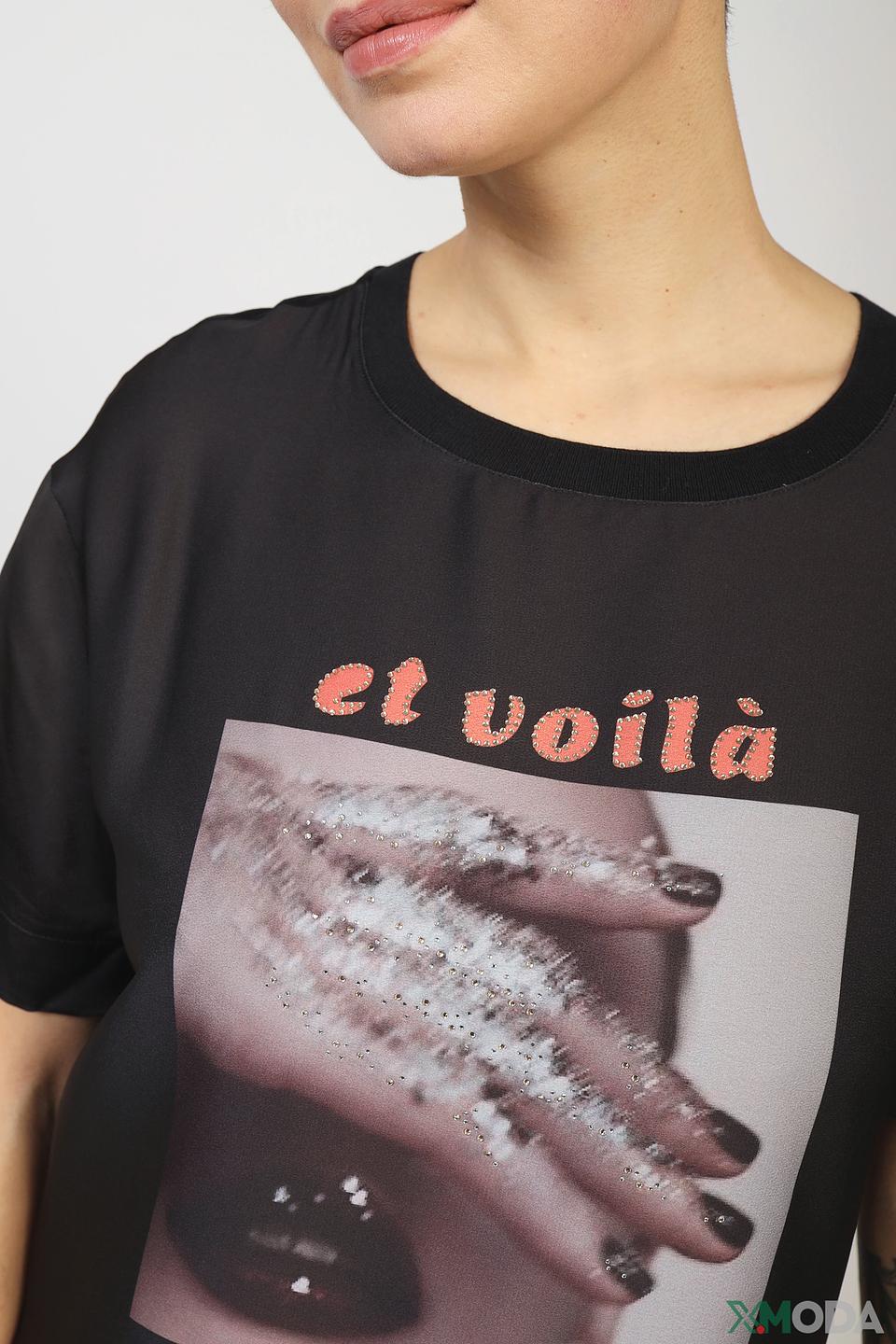 Блуза Rich and Royal с принтом