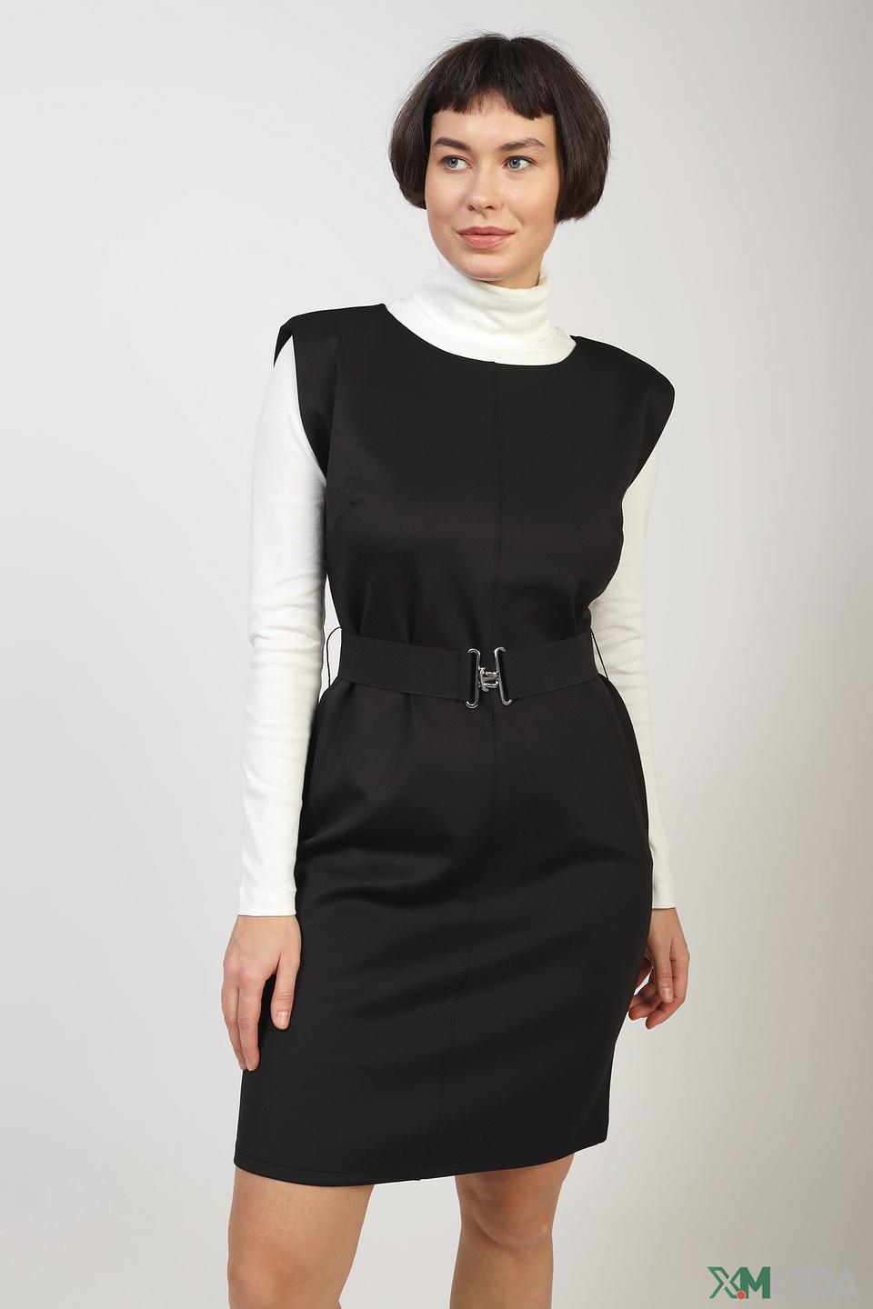 Платье-трапеция Monari чёрное