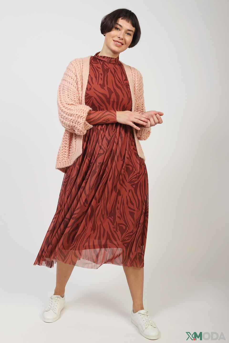 Кардиган Rich and Royal персиковый