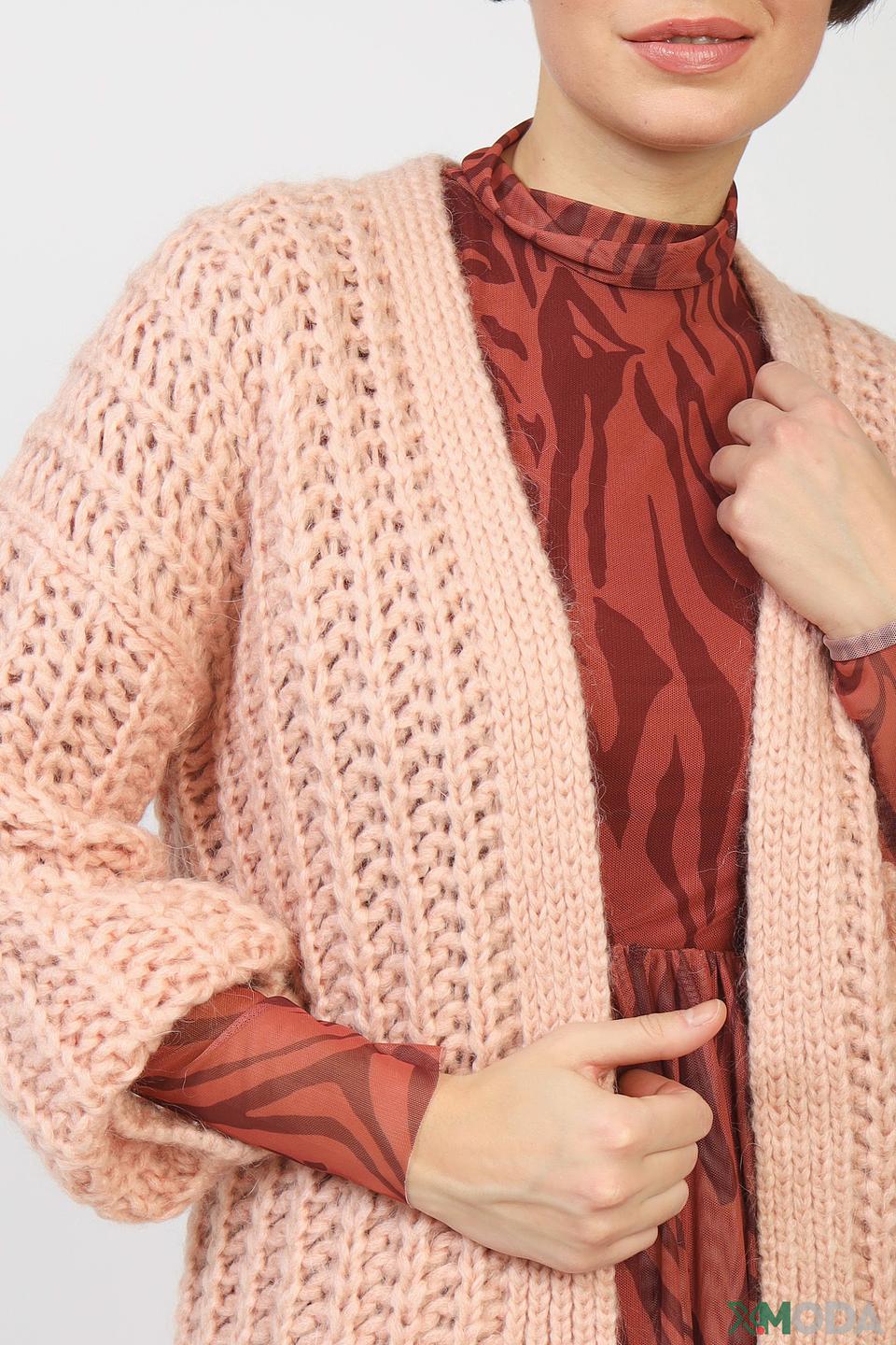 Кардиган Rich and Royal персиковый