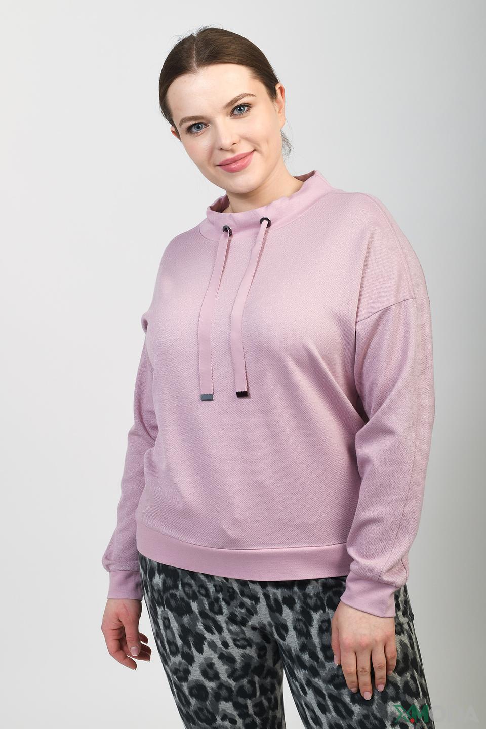 Пуловер Via Appia с капюшоном лавандовый