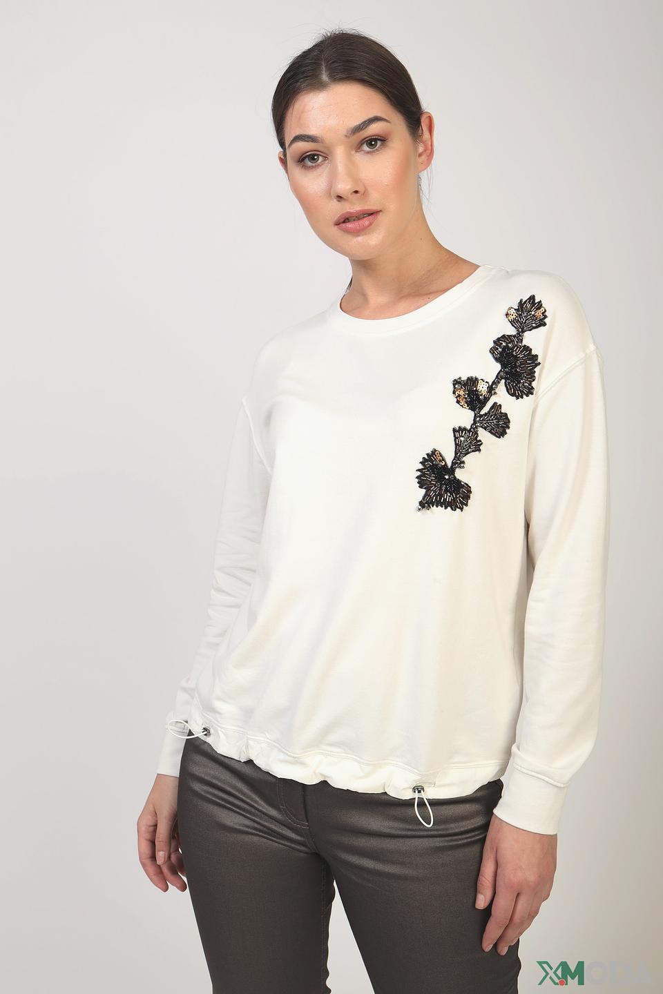 Пуловер Taifun с аппликацией