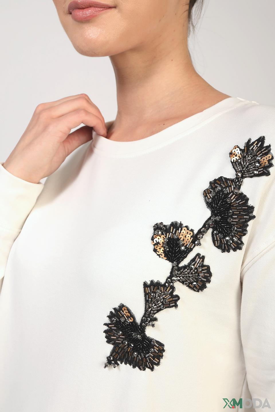 Пуловер Taifun с аппликацией