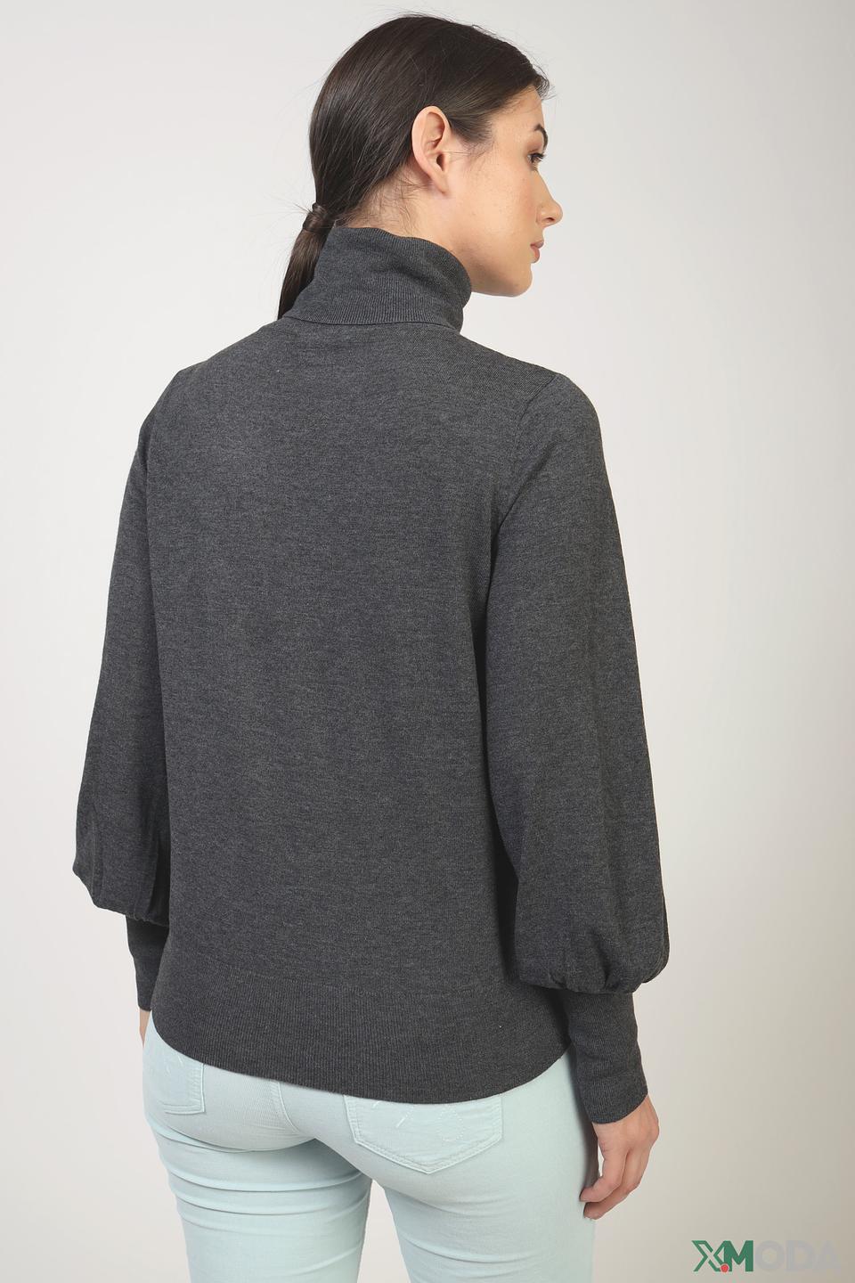 Водолазка Marc Aurel с рукавами-фонариками графит