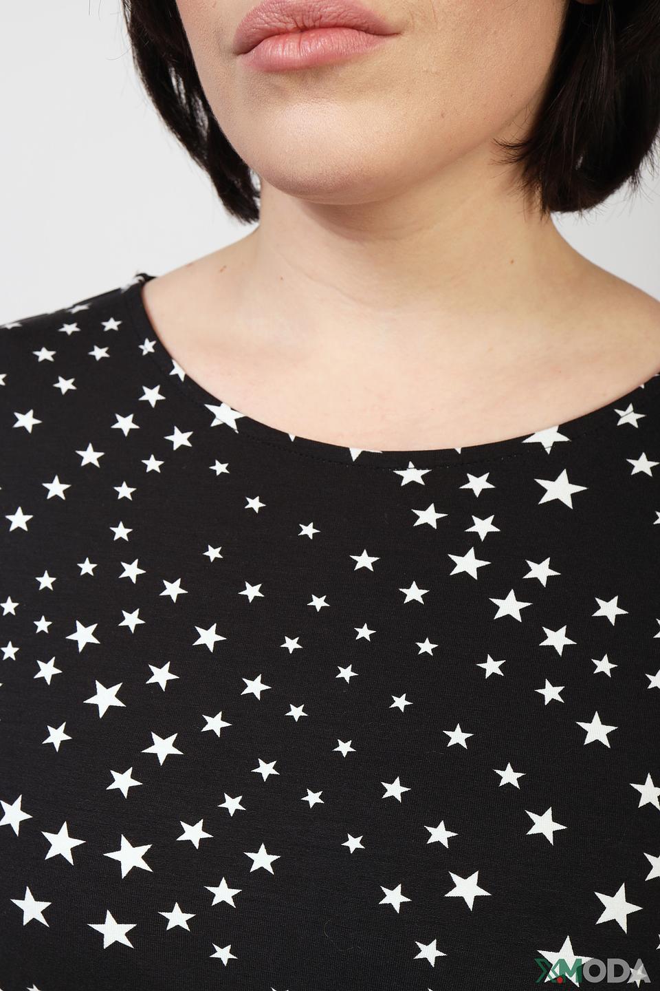 Лонгслив Gerry Weber EDITION чёрный в звёзды