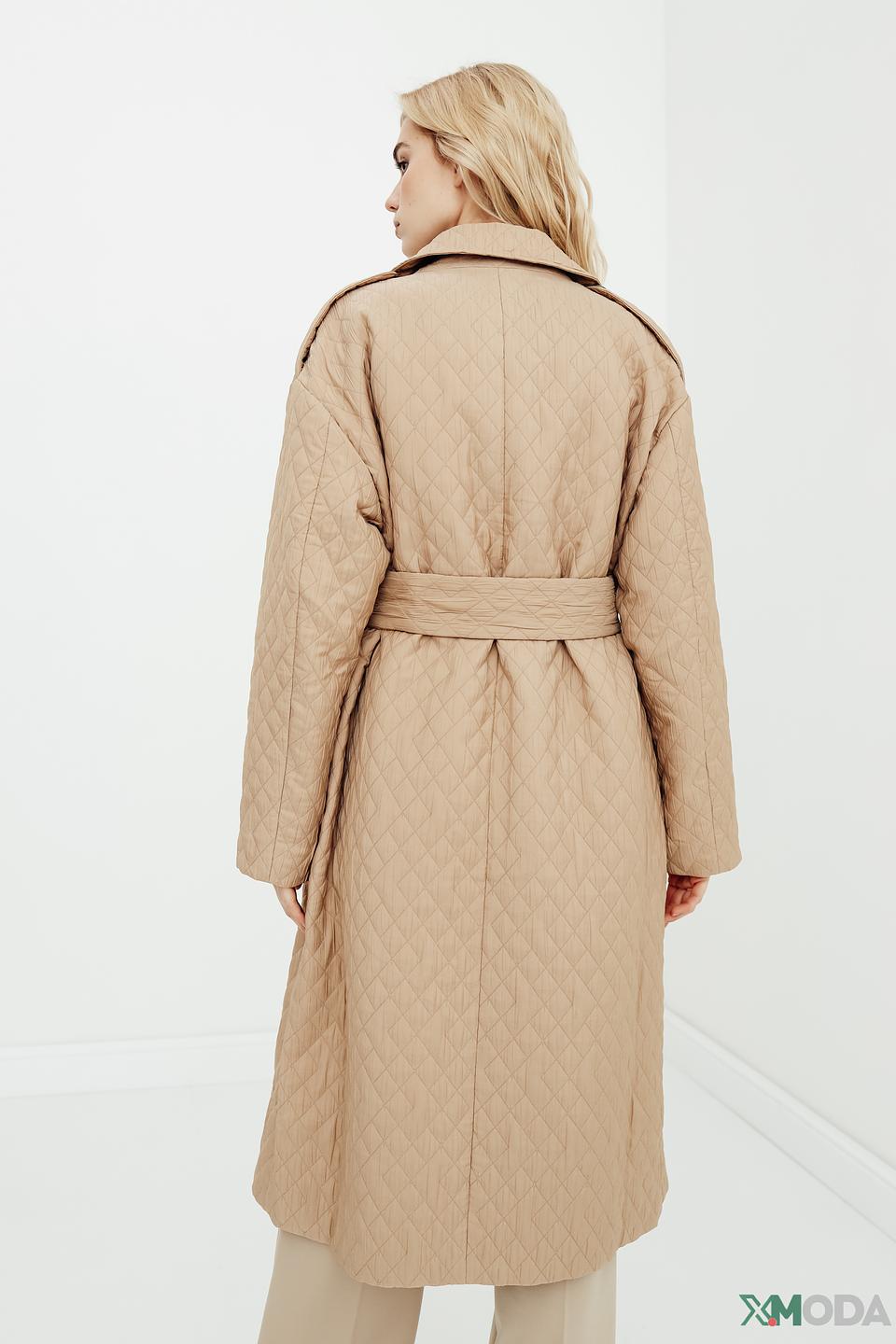 Плащ стеганый Taifun бежевый