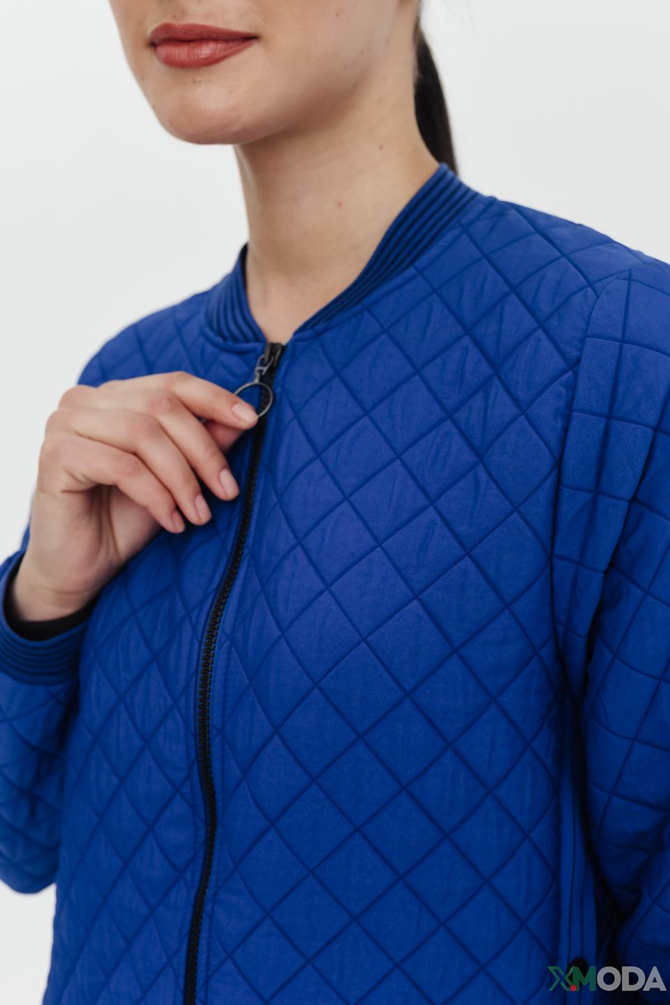 Куртка Bianca стеганая синяя