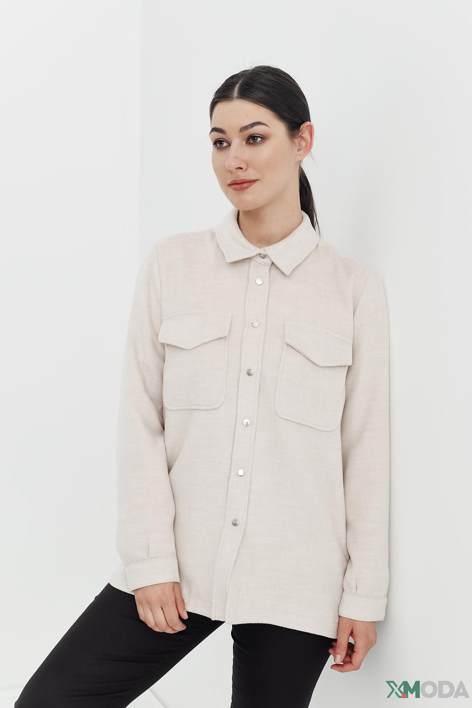 Рубашка Monari бежевая