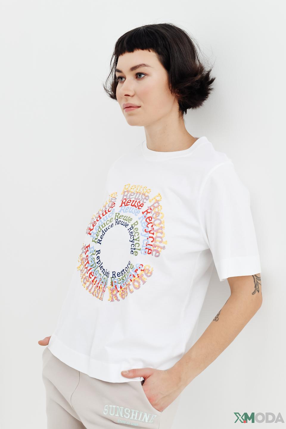 Футболка Rich and Royal с принтом