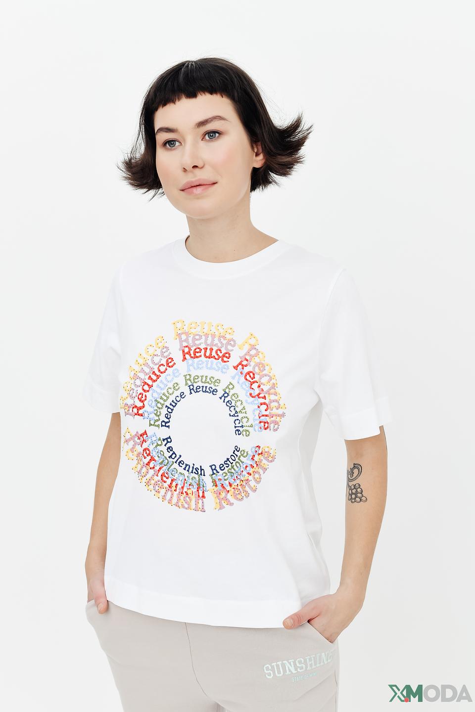 Футболка Rich and Royal с принтом