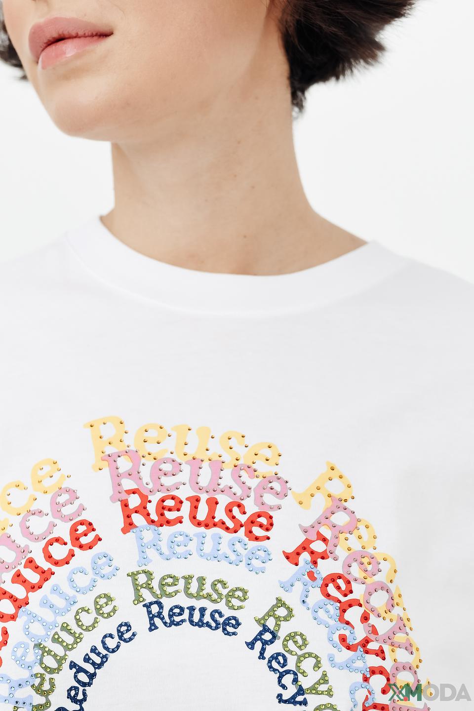 Футболка Rich and Royal с принтом