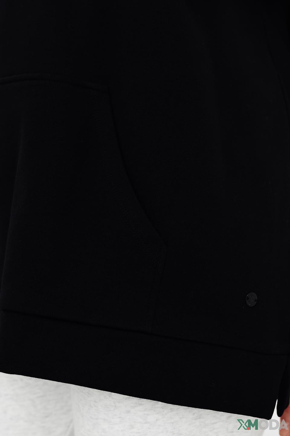 Жилет Monari чёрный с капюшоном