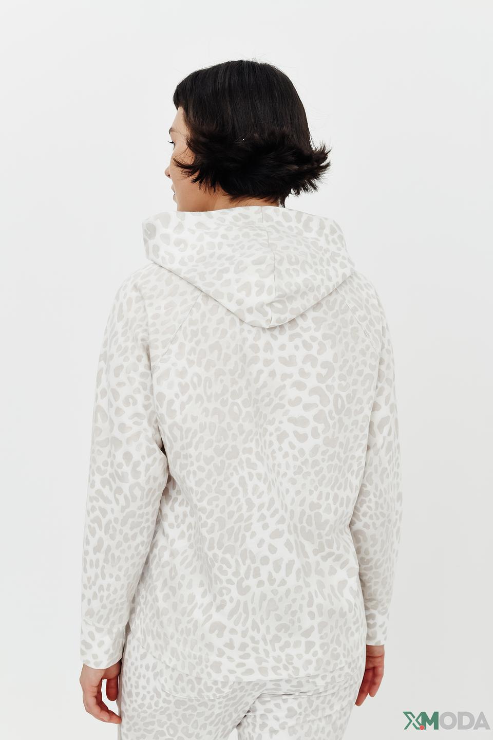 Пуловер Monari с леопардовым принтом