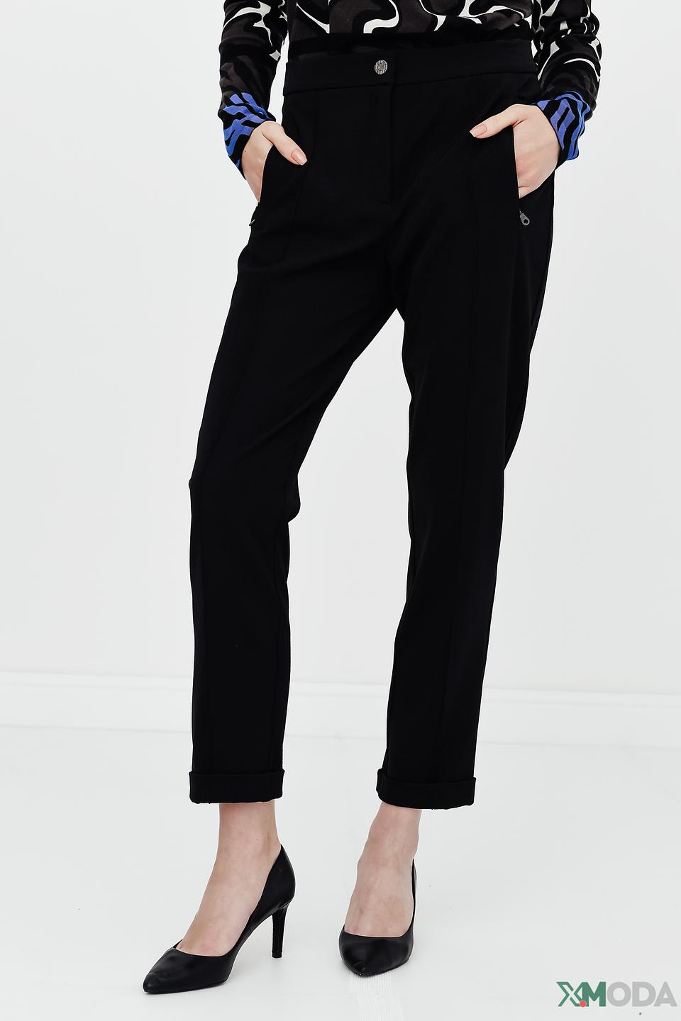 Брюки Lecomte чёрные прямые