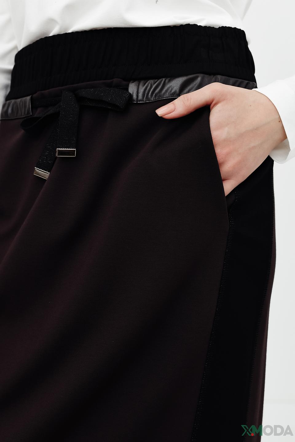 Юбка Betty Barclay чёрная с поясом