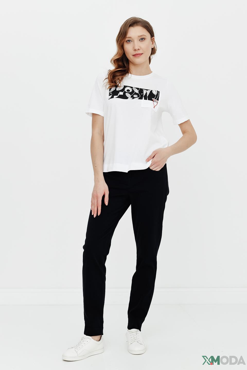 Футболка Luisa Cerano с принтом