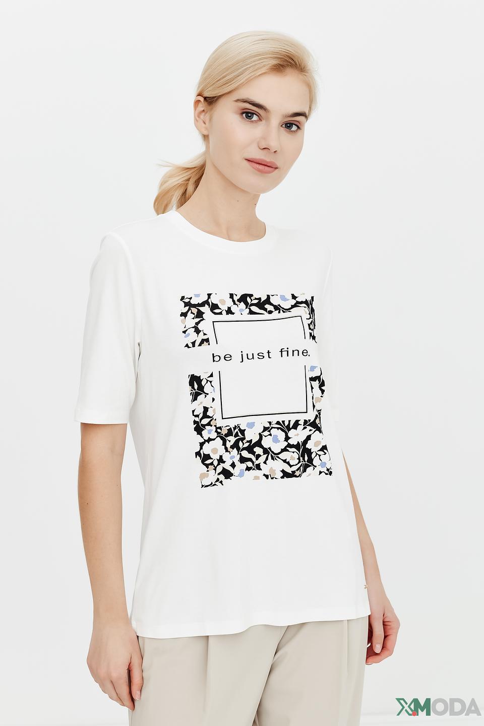 Футболка Betty and Co с принтом