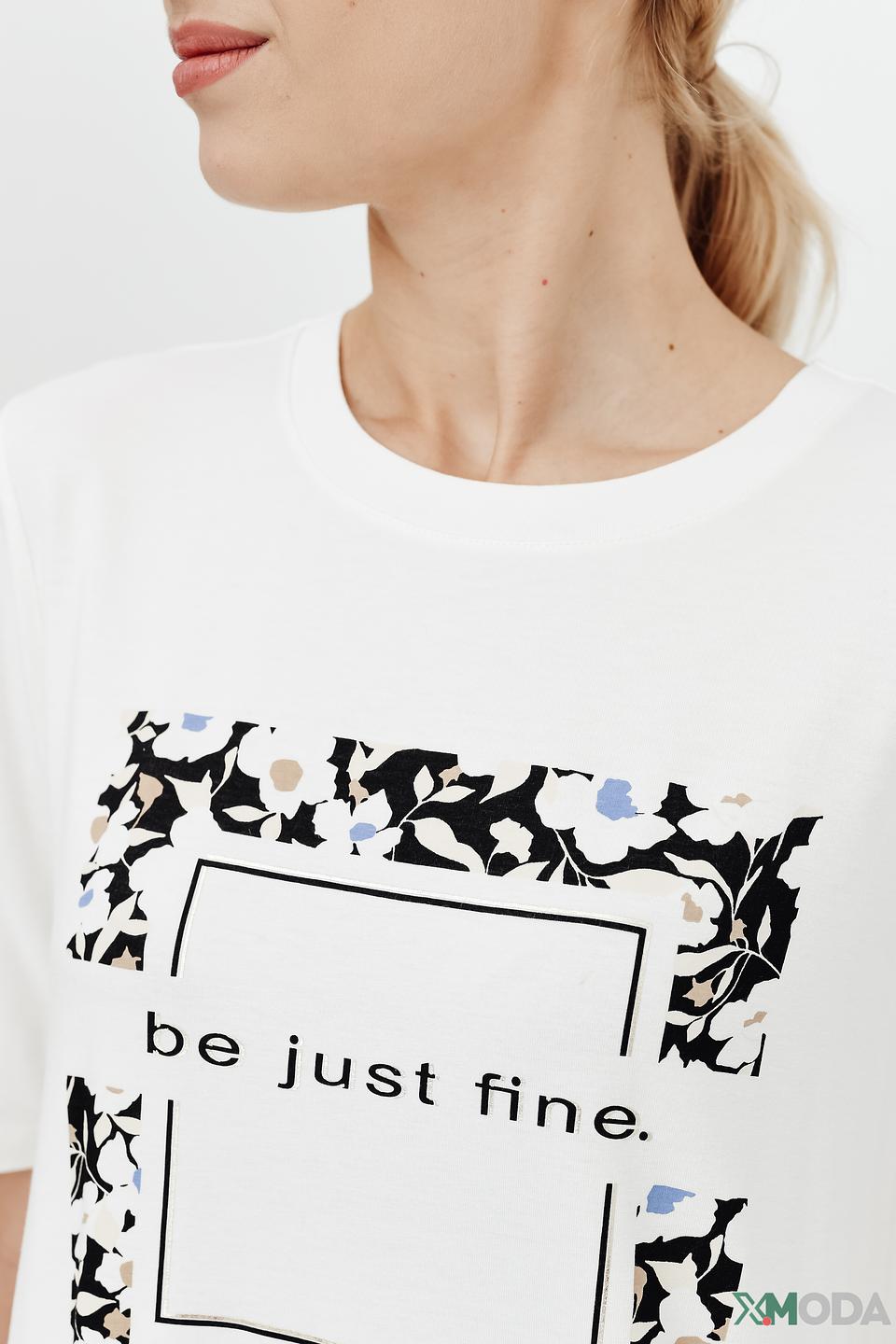 Футболка Betty and Co с принтом