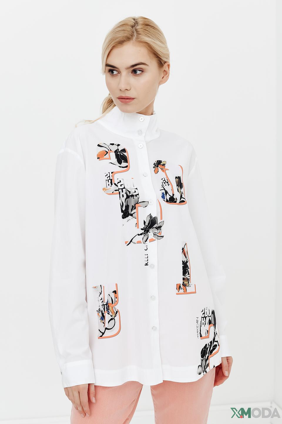 Блуза Marc Cain с принтом