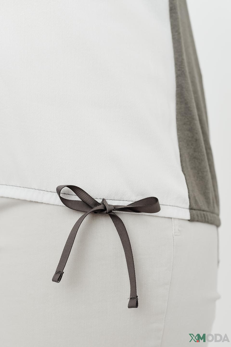 Блуза Thomas Rabe с принтом белая