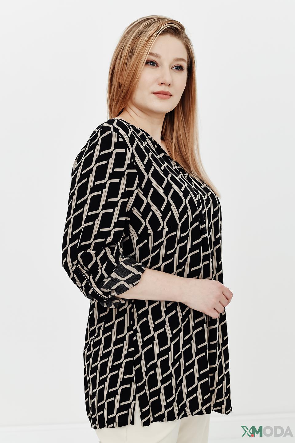 Блуза Doris Streich в клетку