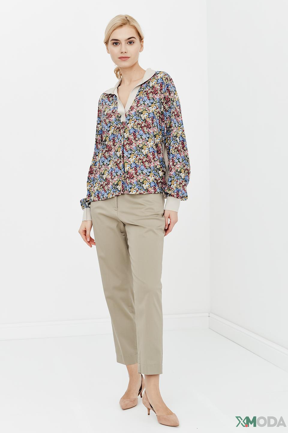 Блуза Rich and Royal с цветочным принтом